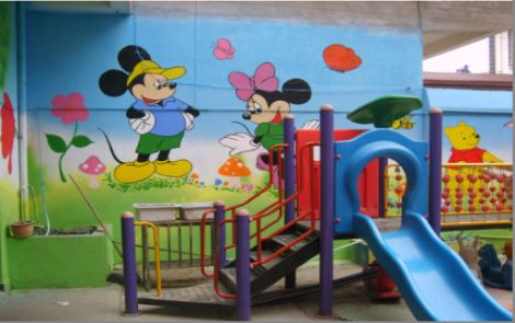 璧山区幼儿园室外彩绘